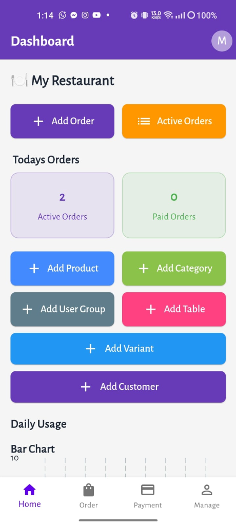 Restaurant Management System